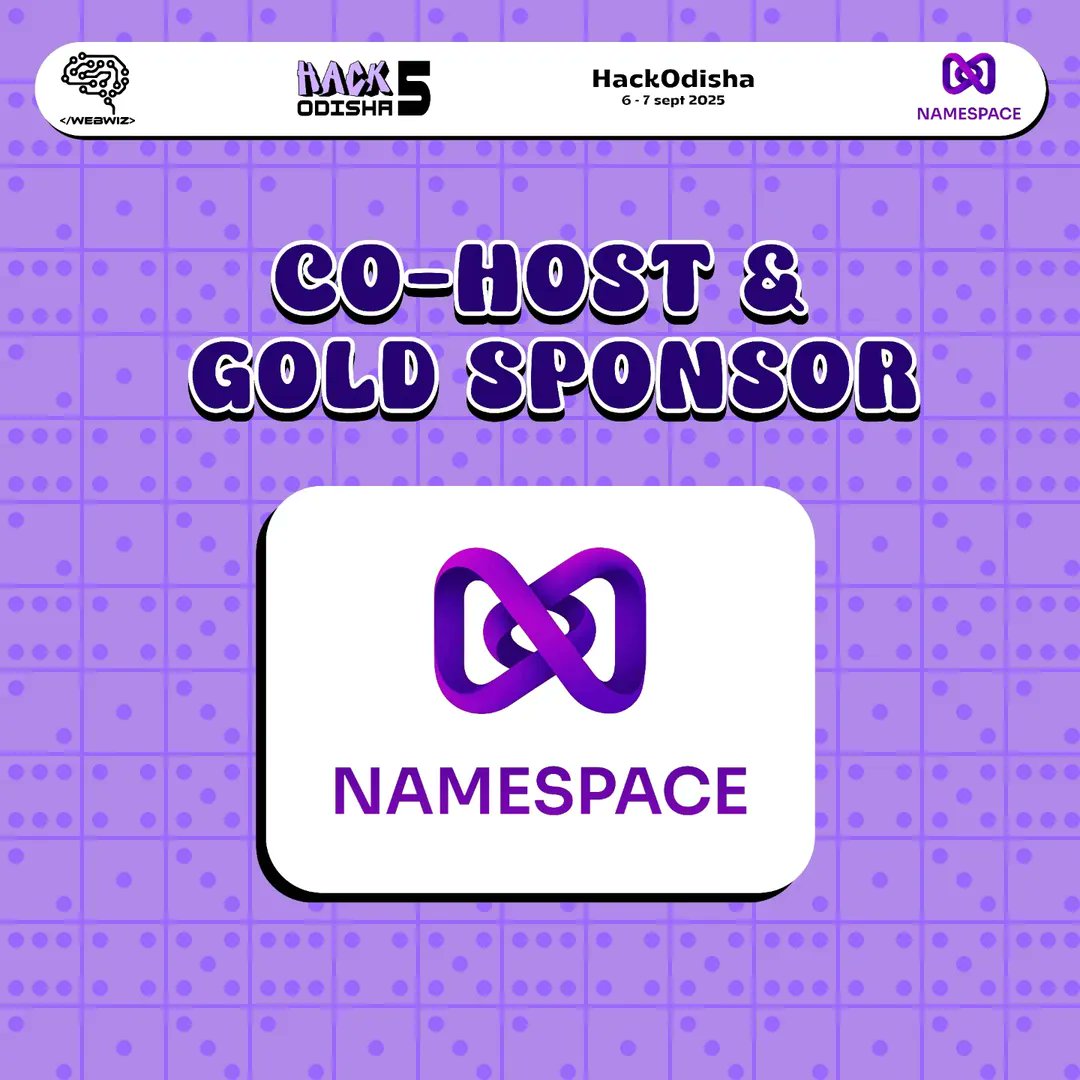 namespaceworld's tweet image. Hey fellas, don't miss out on the most exciting hack of September. HackOdisha 5.0 is here and we are happy to be a part of this excitement 🚀
📅 6-7 Sept '25
📳 Online
🏆 INR 45k in cash prizes and 1.5 Lakh worth of total prizes
Register here: hackodisha-4.devfolio.co/?ref=cb69774eda
Pro tip:…