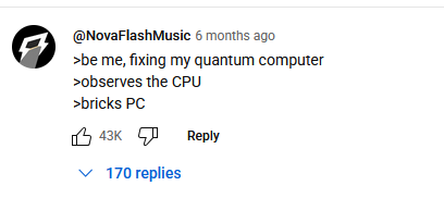 Love comments like these #science