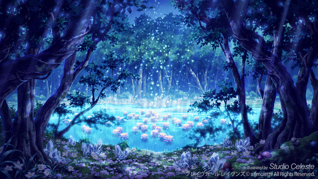 昔のお仕事絵から夏ごろの背景たちです
（なんと約7年前になります）