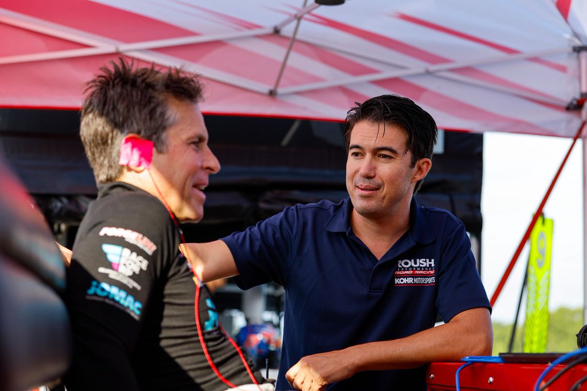 P3 &amp; a double-podium for @kohrmotorsports here at VIR 🏆🏆.  I'm proud of how hard this team has worked this year. We had great pit stops, strategy, driving and it was great to have a solid result for everyone involved on both the 59 &amp; 60 cars. @FordPerformance