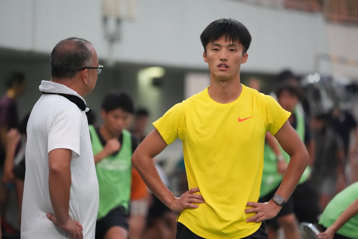 栁田大輝（東洋大）
第二レースは棄権、個人での世界陸上出場はかないませんでしたが、最後の最後までアップもしての決断
強さと速さを示した1ヵ月でした。