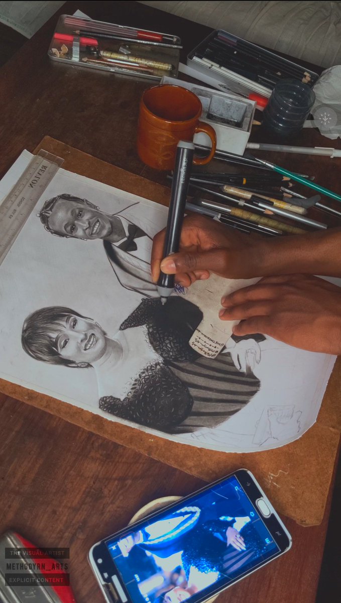 Commission done ✅ 
I drew <a href="/NavyKenzo/">Navy Kenzo</a> ✏️