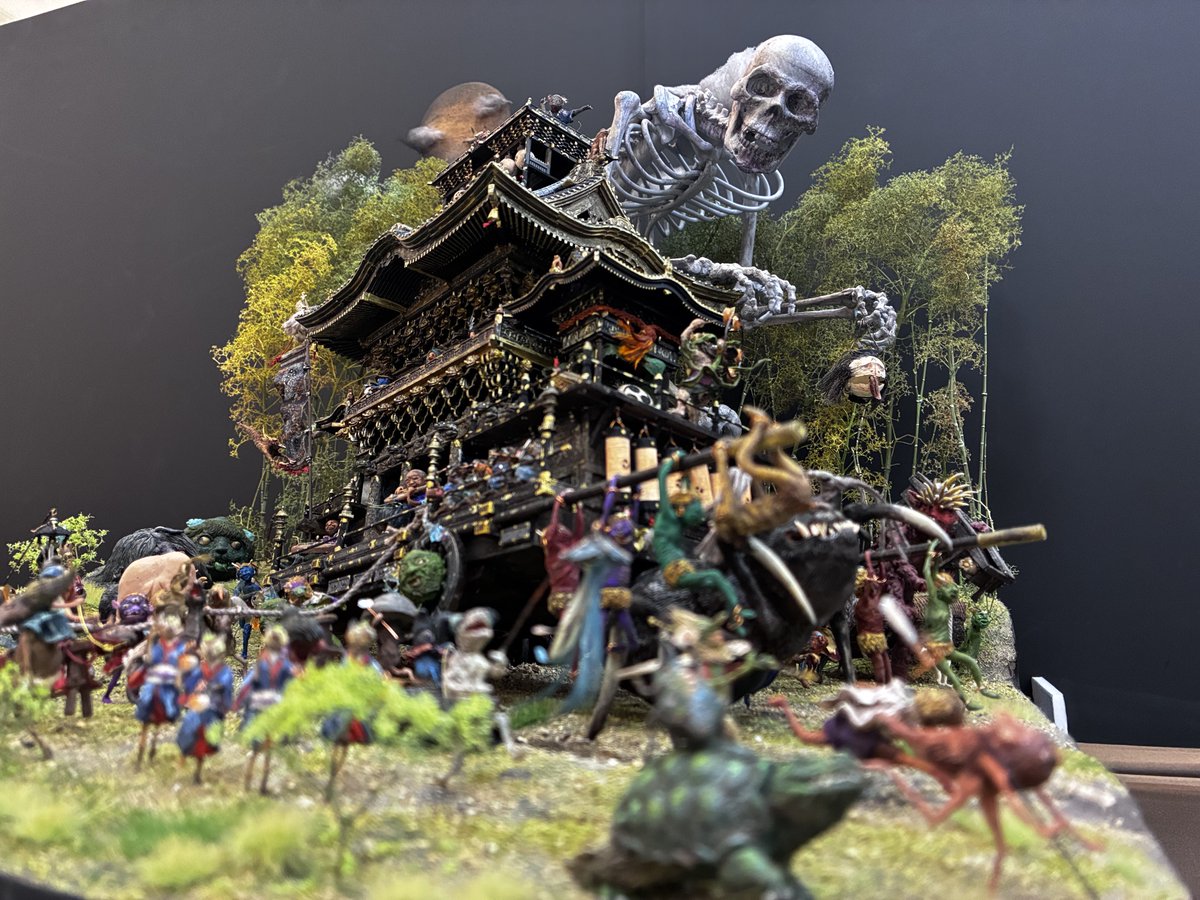 速報】 第14回浜松ジオラマグランプリ グランドマスター賞 No.30『百鬼