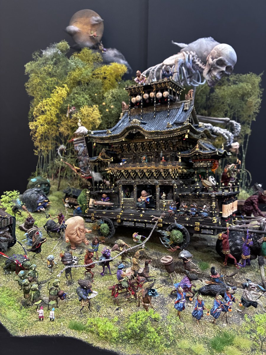 速報】 第14回浜松ジオラマグランプリ グランドマスター賞 No.30『百鬼