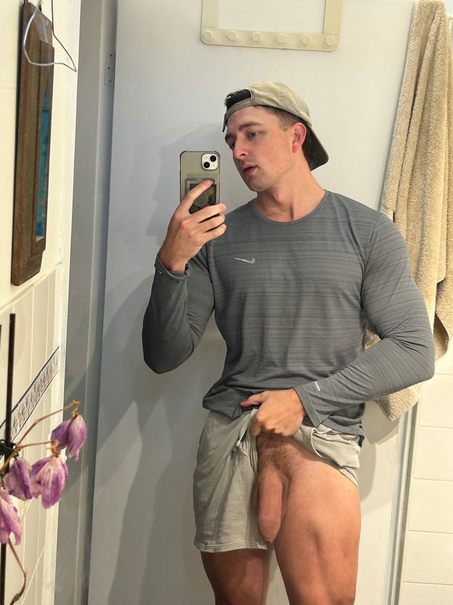 Dick looks bigger after my run