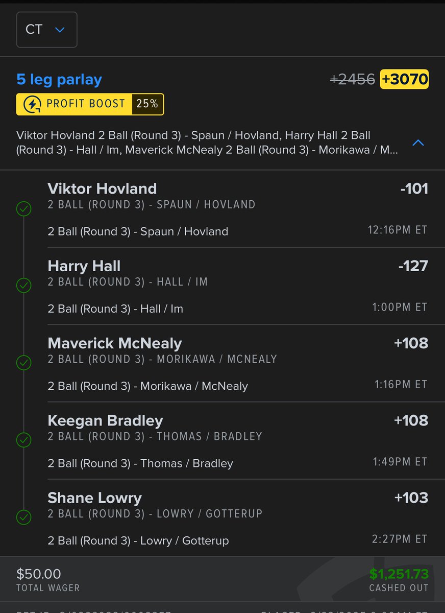 SevryClan's tweet image. Ending PGA season with a bang #2ball shane lowry barely covered we took the cash ✊🏽