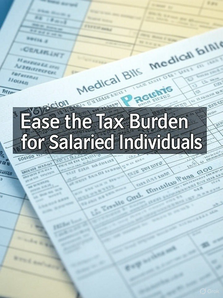 sunilnain0's tweet photo. @vidyawasu @nsitharamanoffc @nsitharaman @MoHFW_INDIA Dear policymakers, salaried individuals like us bear a heavy tax burden—paying not just income tax but also GST as end users, with no way to claim it back, unlike businesses. It's time to ease this load and exclude critical illnesses from taxation. Fairness matters! 
#TaxReform https://t.co/qipET9fZvz