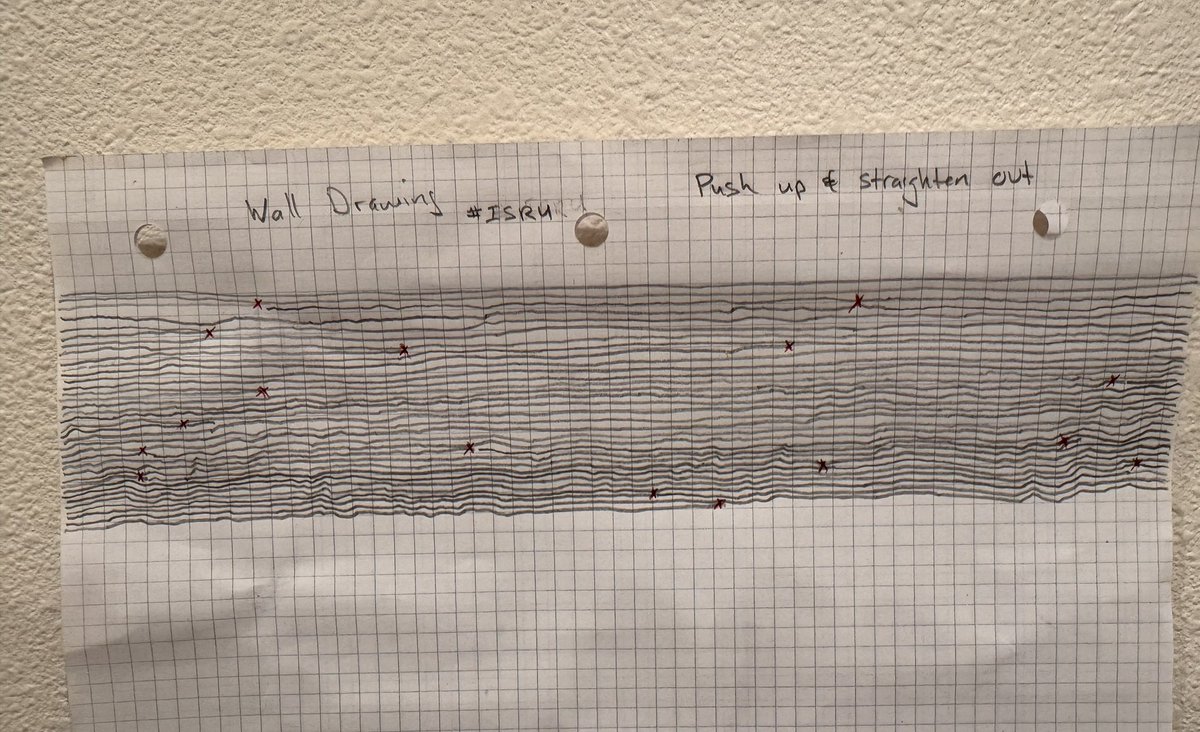 Slem024's tweet image. #walldrawing #isru