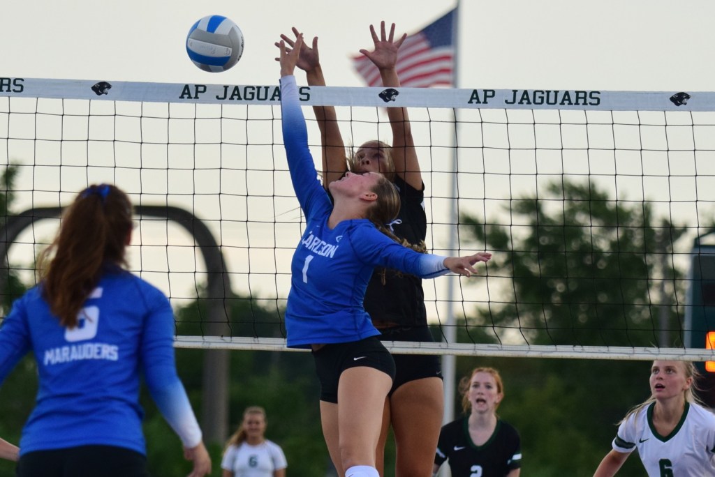 GIRLS VOLLEYBALL: Local teams share floor, and gridiron, for inaugural ‘Outdoor Summer Slam’ at Allen Park trib.al/CHmBClj