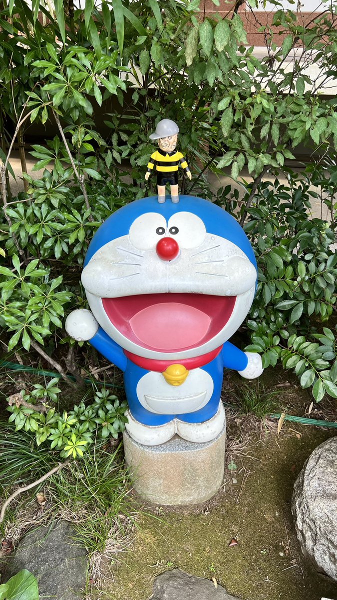 友人と素敵なランチ
#暗黒エンターテイメント
#ソフビ
#広道くんとドラえもん