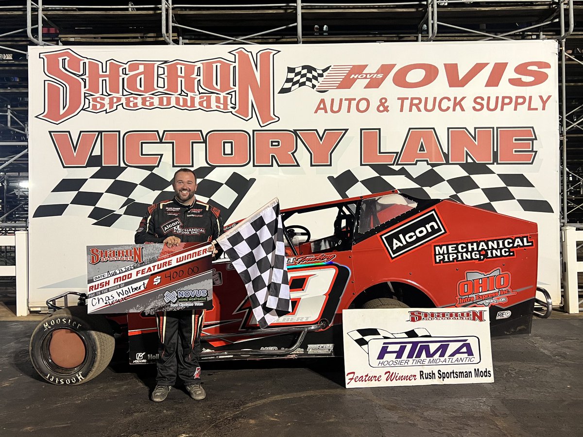 RUSH Sportsman Mods (@rushsportmods) on Twitter photo Congrats to <a href="/ChasWolbert/">Chas Wolbert</a> on his 5th <a href="/SharonSpdwy/">Sharon Speedway</a> win of the year on Saturday night, 13th overall of 2025 & all-time leading 67th of his career in the <a href="/HovisAutoSupply/">Hovis Auto Supply</a> RUSH Sportsman Modifieds Congrats to <a href="/ChasWolbert/">Chas Wolbert</a> on his 5th <a href="/SharonSpdwy/">Sharon Speedway</a> win of the year on Saturday night, 13th overall of 2025 & all-time leading 67th of his career in the <a href="/HovisAutoSupply/">Hovis Auto Supply</a> RUSH Sportsman Modifieds