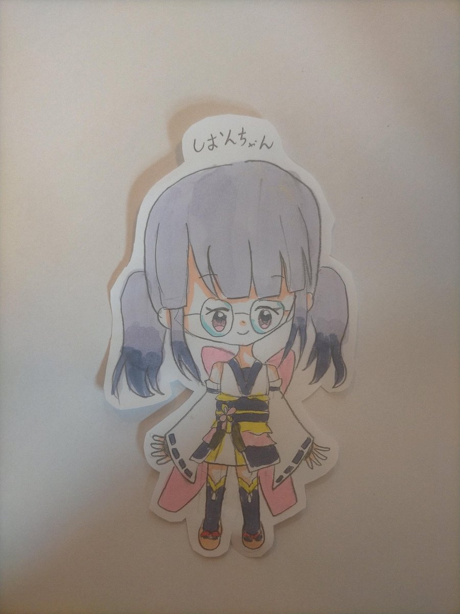 ika_ebi_wasabi's tweet photo. ミニキャラ紫音ちゃんです！
#わおなーと https://t.co/lg0a3OiVjH