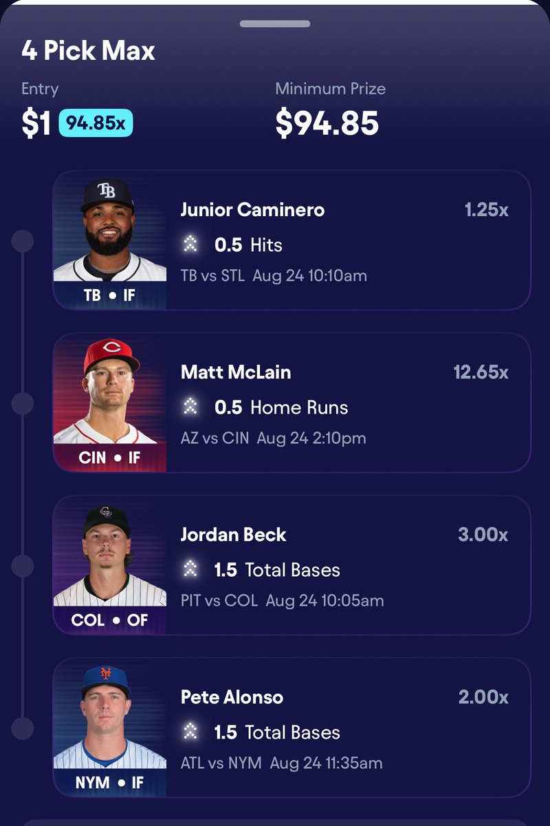 jdawg_2001's tweet image. 🍀4 picks, 1 shot — let’s make it rain 💵 #SportsBets #MLBAction #ParlayLife #MLB