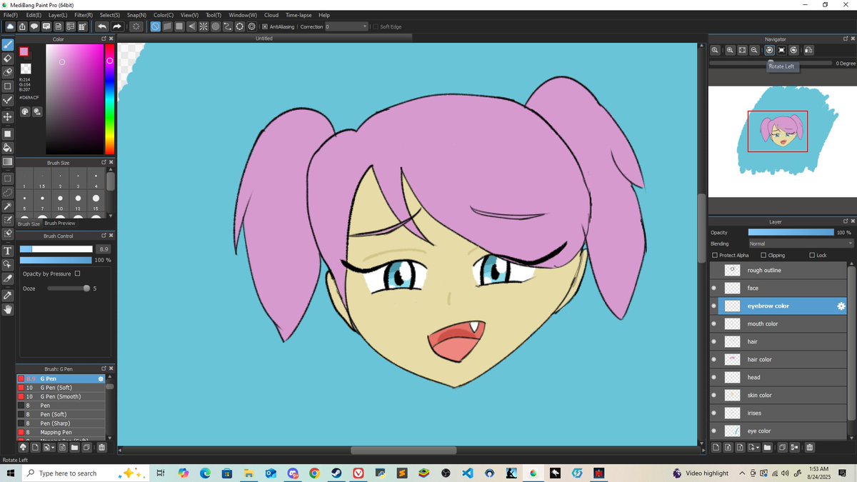 Something I've been working on for a couple of hours. I usually work on the head before the rest of the body. I do think I'm improving, but I feel like I can get better at head shape.