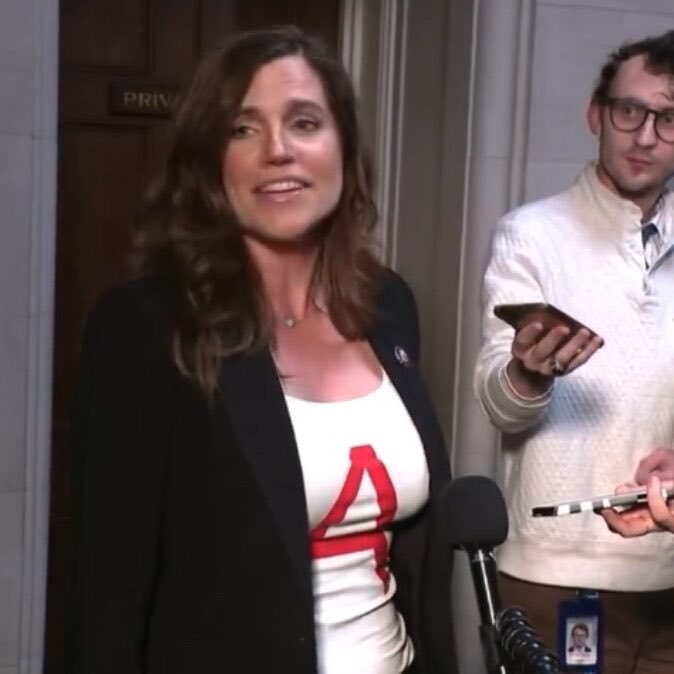 MeidasTouch's tweet photo. Rep. Nancy Mace said she was going to deliver a speech to more than 100 people Thursday but reportedly cancelled when only 8 people showed up (My Horry News) https://t.co/rrsxDphicB