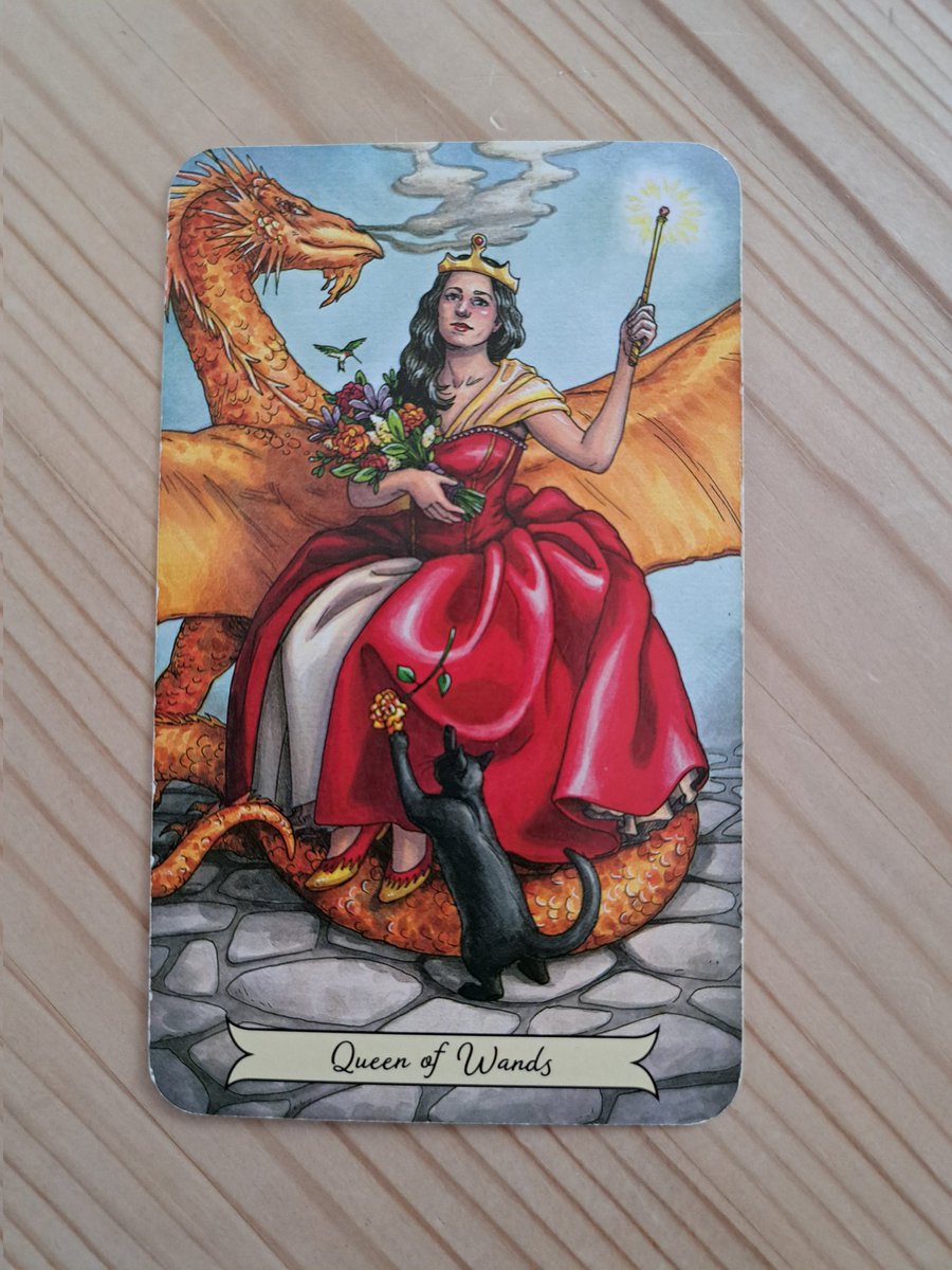Laurajk32's tweet image. Today's card is Queen of Wands

Being cool, calm and collected earns respect (even if we have to fake it!)

#cool #calm #collected #fakeittilyoumakeit 

#tarot #tarotmessage #LauraJK32