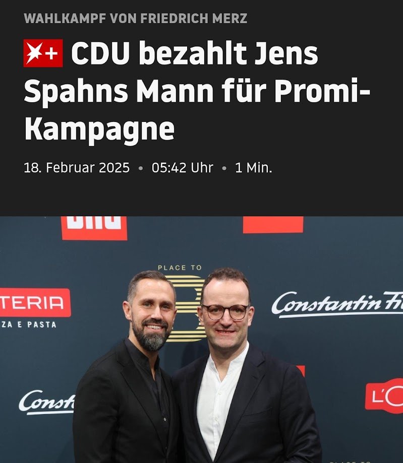 Das poste ich jetzt täglich:  Ich will von euch in der Sommerpause des BT jeden Tag einen Post mit Inhalt #SpahnRücktritt sehen.  JEDEN TAG! Bis er weg ist.  Hashtag heute, 24.08.25: #SpahnRücktritt14