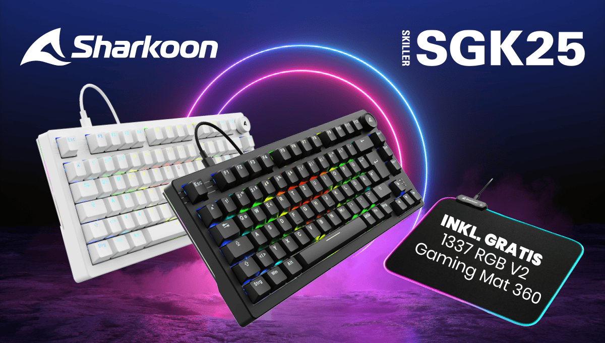 ALTERNATE (@alternate_de) on Twitter photo Klimper, Klimper! ⌨️🎶 bit.ly/3JkJiLa
Die <a href="/SharkoonNews/">Sharkoon Technologies</a> SKILLER SGK25 bringt kompakte Power auf deinen Desktop – mit vorgeschmierten Schaltern, robustem Gehäuse & stylischer RGB-Beleuchtung. 🌈
Platzsparend, zuverlässig & auf Gaming ausgelegt. 🎮 Jetzt entdecken! 🛒 Klimper, Klimper! ⌨️🎶 bit.ly/3JkJiLa
Die <a href="/SharkoonNews/">Sharkoon Technologies</a> SKILLER SGK25 bringt kompakte Power auf deinen Desktop – mit vorgeschmierten Schaltern, robustem Gehäuse & stylischer RGB-Beleuchtung. 🌈
Platzsparend, zuverlässig & auf Gaming ausgelegt. 🎮 Jetzt entdecken! 🛒