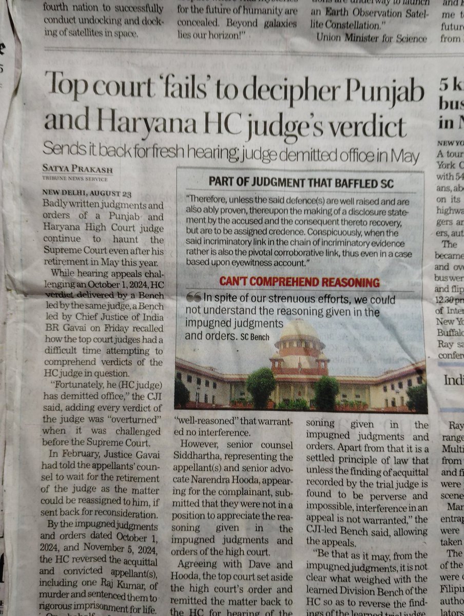Subhash Baru (@subhash_baru) on Twitter photo Strangest.
S. Court fails to understand the reasoning behind a Punjab Haryana
High court order under appeal.
The LOW Education level in India is visible.
PM <a href="/narendramodi/">Narendra Modi</a> should be concerned. He hasn't bothered about the Education in India.
<a href="/RSSorg/">RSS</a>
<a href="/SunilAmbekarM/">Sunil Ambekar</a> <a href="/JoshiPralhad/">Pralhad Joshi</a> Strangest.
S. Court fails to understand the reasoning behind a Punjab Haryana
High court order under appeal.
The LOW Education level in India is visible.
PM <a href="/narendramodi/">Narendra Modi</a> should be concerned. He hasn't bothered about the Education in India.
<a href="/RSSorg/">RSS</a>
<a href="/SunilAmbekarM/">Sunil Ambekar</a> <a href="/JoshiPralhad/">Pralhad Joshi</a>