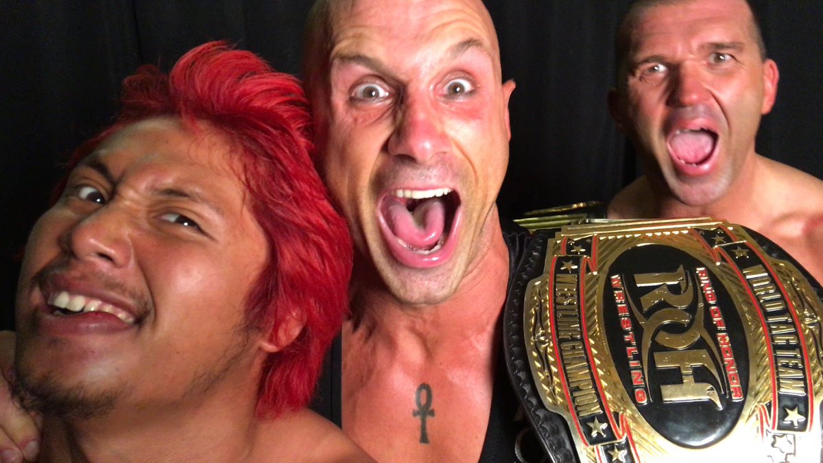 facdaniels's tweet image. In April 2016, I watched Hiromu Takahashi for the 1st time in a @ringofhonor ring &amp;amp; immediately made moves to team him w/The Addiction. Very happy to be in his corner this week &amp;amp; I’ll be rooting for him as he battles @kylefletcherpro at Forbidden Door!