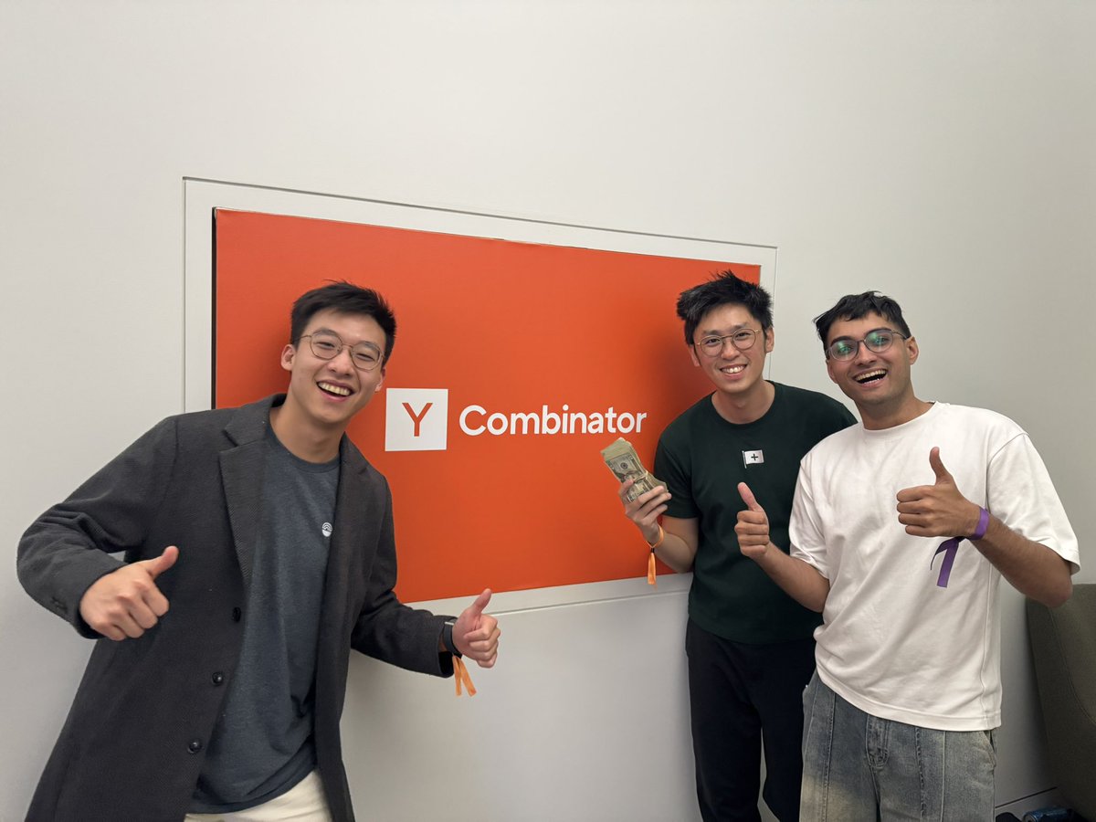 Hinson and I won in multiple categories in the YC hackathon 🔥

Big thanks to <a href="/agentmail_to/">AgentMail (YC S25)</a> &amp; <a href="/autumnpricing/">Autumn</a>, your products helped us ship fast.
Shoutout to <a href="/dedaluslabs/">Dedalus Labs</a> for running such an awesome hackathon.
And of course, thanks to <a href="/ycombinator/">Y Combinator</a> for the venue + amazing startup