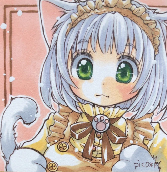 猫耳 #コピック