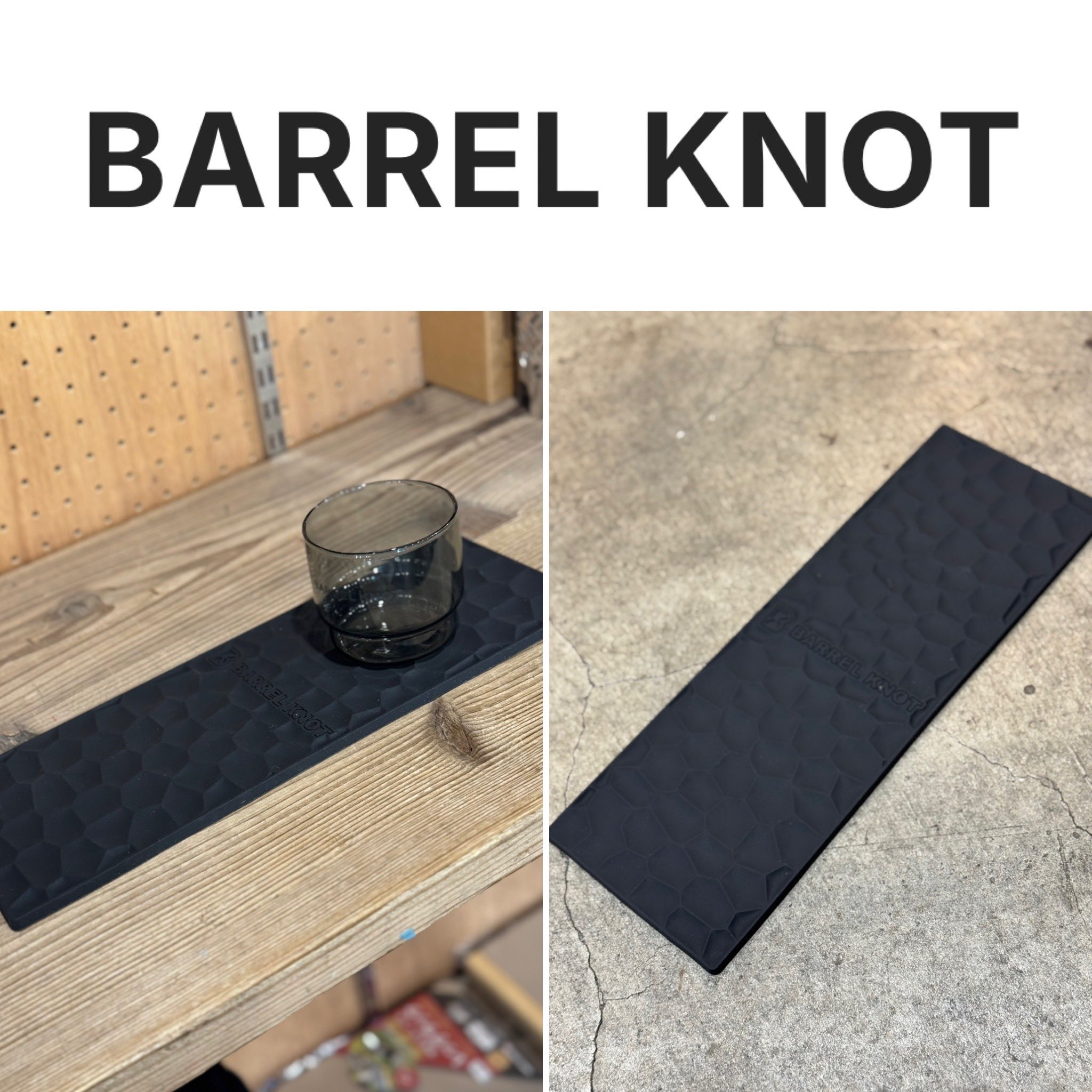 BARREL KNOT / IGT 耐熱シリコンマット FREEDOM GARAGE on X: 