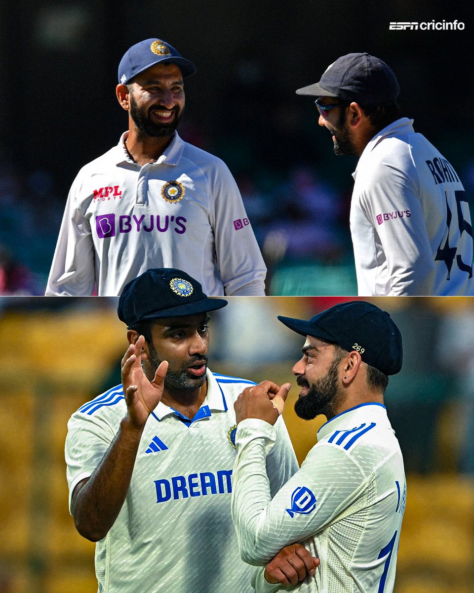 cricinfo's tweet photo. One of those familiar chapters in Indian cricket is slowly coming to an end... https://t.co/WAxbY9L2Kp