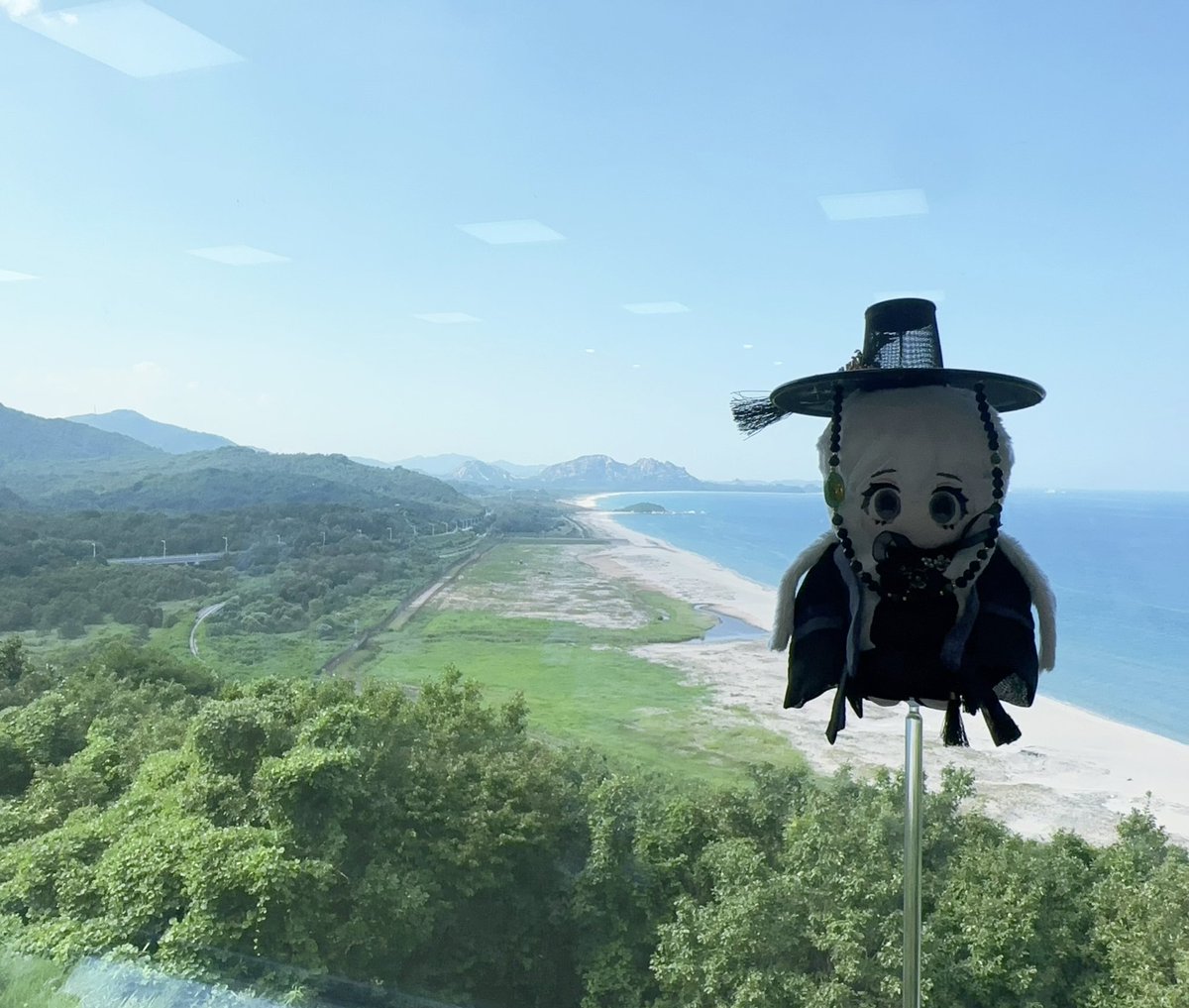 저 너머가 북한땅이라네요