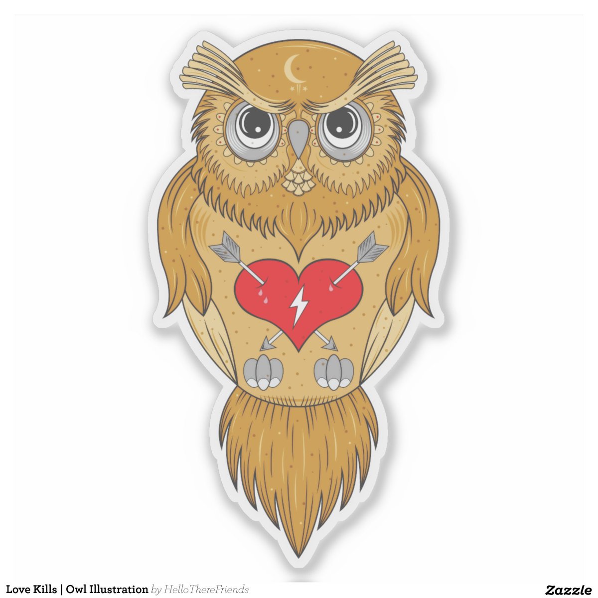 SmallCityZazzle's tweet image. ❤️❤️❤️
Love Kills Owl Illustration Waterproof Die-cut Vinyl Stickers➔zazzle.com/love_kills_owl…

#Stickers #VinylStickers #BumperStickers #Illustration #Zazzleshop #Breaking