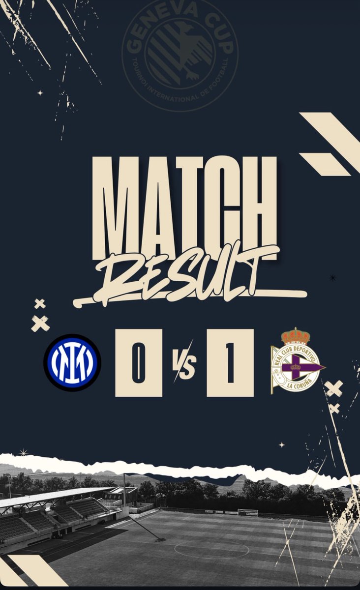 De eso se hablará poco pero el Deportivo sub-16 ha ganado al Arsenal y al Inter para meterse en las semifinales de la Geneva Cup 🏆💙

Hoy nos jugamos el pase a la final contra el Everton ⚔️

¡Vaya cantera tenemos! 🌟