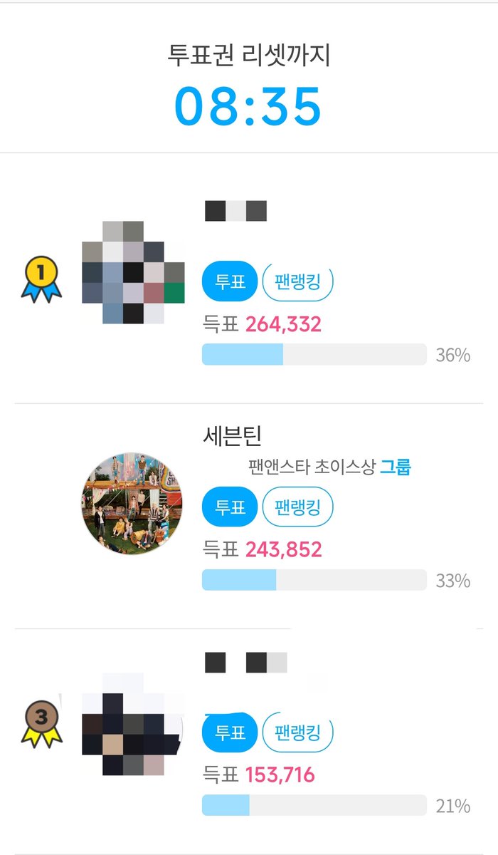WorldwideCarats's tweet photo. [VOTING] FAN N STAR – 2025 TMA

💠 FANNSTAR Choice Award Group (Final Round)

🗓️ Aug 18 – Sept 8, 2025 @ 12PM KST
🏆 Winner receives the TMA Daesang Trophy

🔗 https://t.co/3wI2geCO1X

CARATs! D-14 of the FINAL ROUND of voting for the TMA! Voting tickets are given DAILY based on your account's rank and expire at midnight KST, so make sure to use them all before reset!

📝 Rank-based votes:
Black: 10 votes/day
Gold: 8 votes/day
Silver: 6 votes/day
Bronze: 4 votes/day
Mint: 2 votes/day

📝 Extra Voting Reward:
• Roulette Event
• Time Events
• Fanbership Holders

#SEVENTEEN #세븐틴 #セブチ @pledis_17 @pledis_17jp