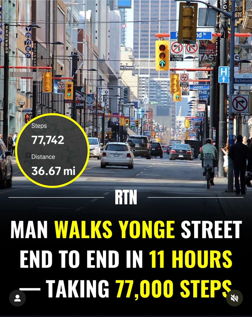 YONGE ST IS SO LONG WHATTT