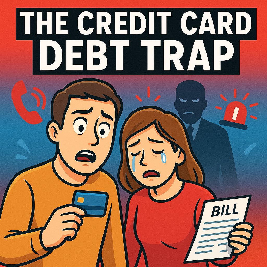 💳 The Credit Card Debt Trap in India – What You Must Know

👌Credit cards are super convenient. Swipe now, pay later.

🚨But if you don’t use them wisely, you can fall into a very expensive debt trap.

A thread 🧵👇