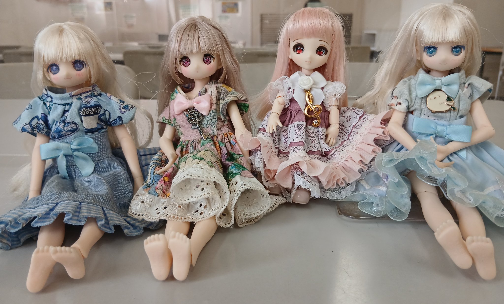 ☆アユカ☆(4月1日までのお取り置き) ミニスウィーツドール niniKIDS様カスタムミニスウィーツドールが4/1(土)から販売開始