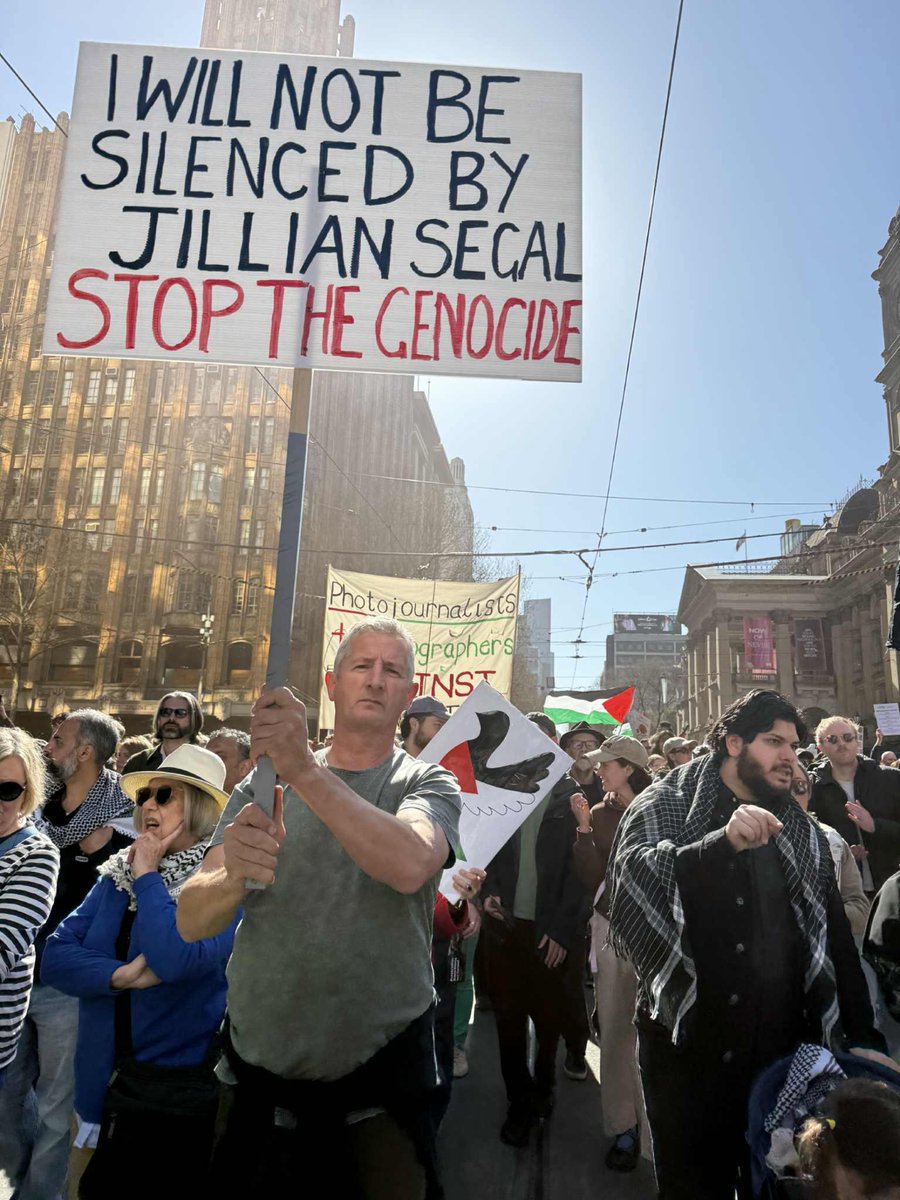 Me and over 100,000 thousand people in Melbourne doing our bit to stop the Genocide in Gaza.