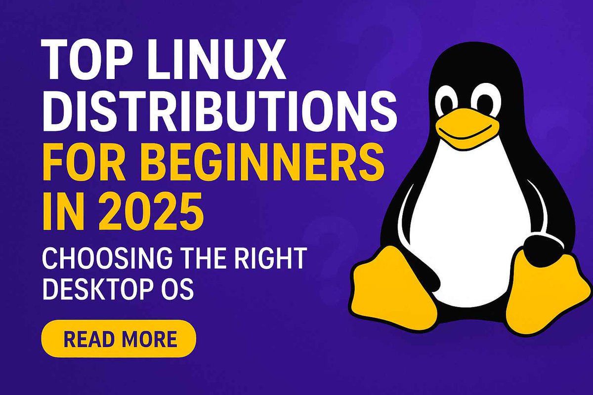 SvcFacilitators's tweet image. Best Linux for Beginners 2025 – Free &amp;amp; Easy 🚀

Turn your old PC into a fast, secure machine – for free.

💡 Secure | Lightweight | Free Forever

👉 kuruntha.com/blog/best-linu…

kuruntha.com/business-marke…

#LinuxForBeginners #BestLinuxDistro2025 #ReviveOldPC #FreeOS #LinuxLife