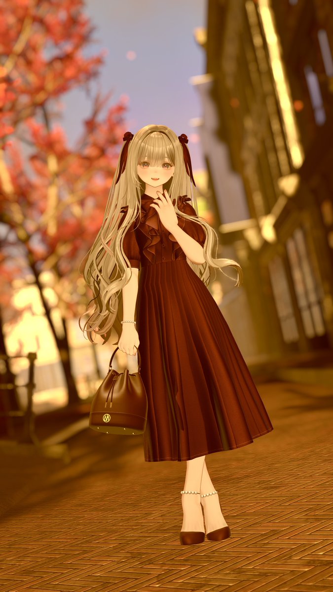 MAPLE LEAFさんの8/29(金)発売予定のワンピース『Ruffle Ribbon Dress』を一足先にご紹介です🍂
ワインレッドは秋にぴったり🫶
大人清楚なワンピースをお楽しみに♪
#MAPLE_LEAF_VRC #Marycia3D #PR