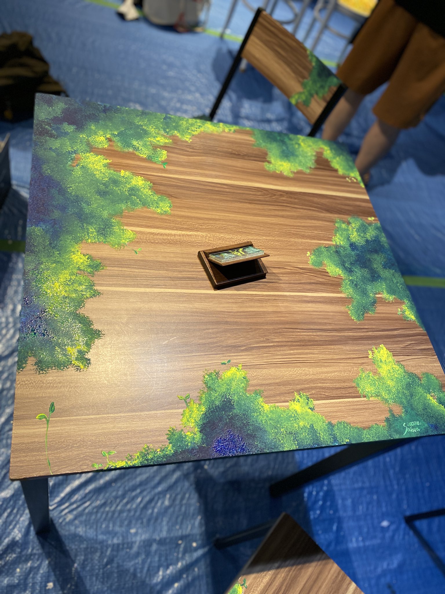 A4大作品✨手作り額付き作品　title「夢旅ニャンコ」 ogawa sakura on X: 