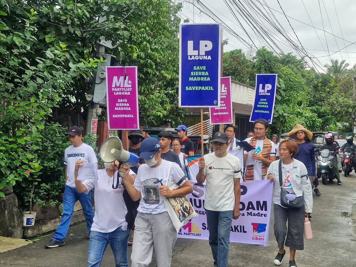 Kasama si ML President Teddy Baguilat, nakiisa at nakimartsa tayo sa laban ng Pakileños kontra sa Ahunan Dam ng Enrique Razon.

Naniniwala tayo na ang multi-bilyong pisong energy project na 'to ay magdudulot ng pagkasira sa ilang bahagi ng Sierra Madre at panganib na dala ng