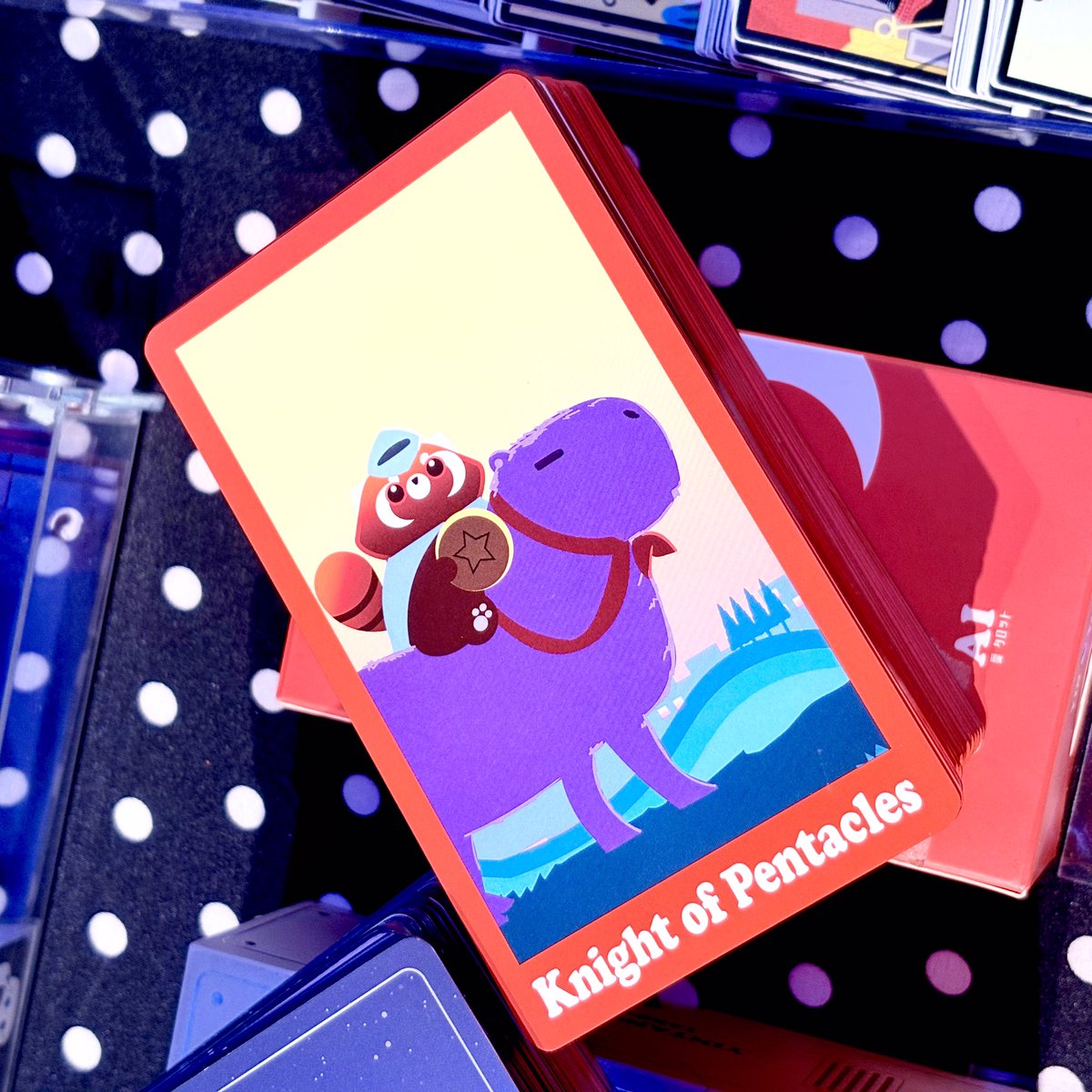 ตั้งแผงวันสุดท้ายแล้วคร้าบบบบบ! 🐈‍⬛✨
มาสุ่มกาชา บิดไข่พวงกุญแจ กันได้ที่งาน #ifmarket5 ไพ่ออราเคิลชุดใหม่ ชุด 03 : the salary cat มาวางให้สับเล่นกันได้ครับ ส่วนไพ่ชุด 02 ที่หลายคนถามถึงจะมาอีกครั้งในช่วงประมาณเดือนตุลาคมพร้อมไพ่ทาโรต์ชุดใหม่นะครับ ฝากติดตามกันด้วยนะครับ 🙌🏻
.