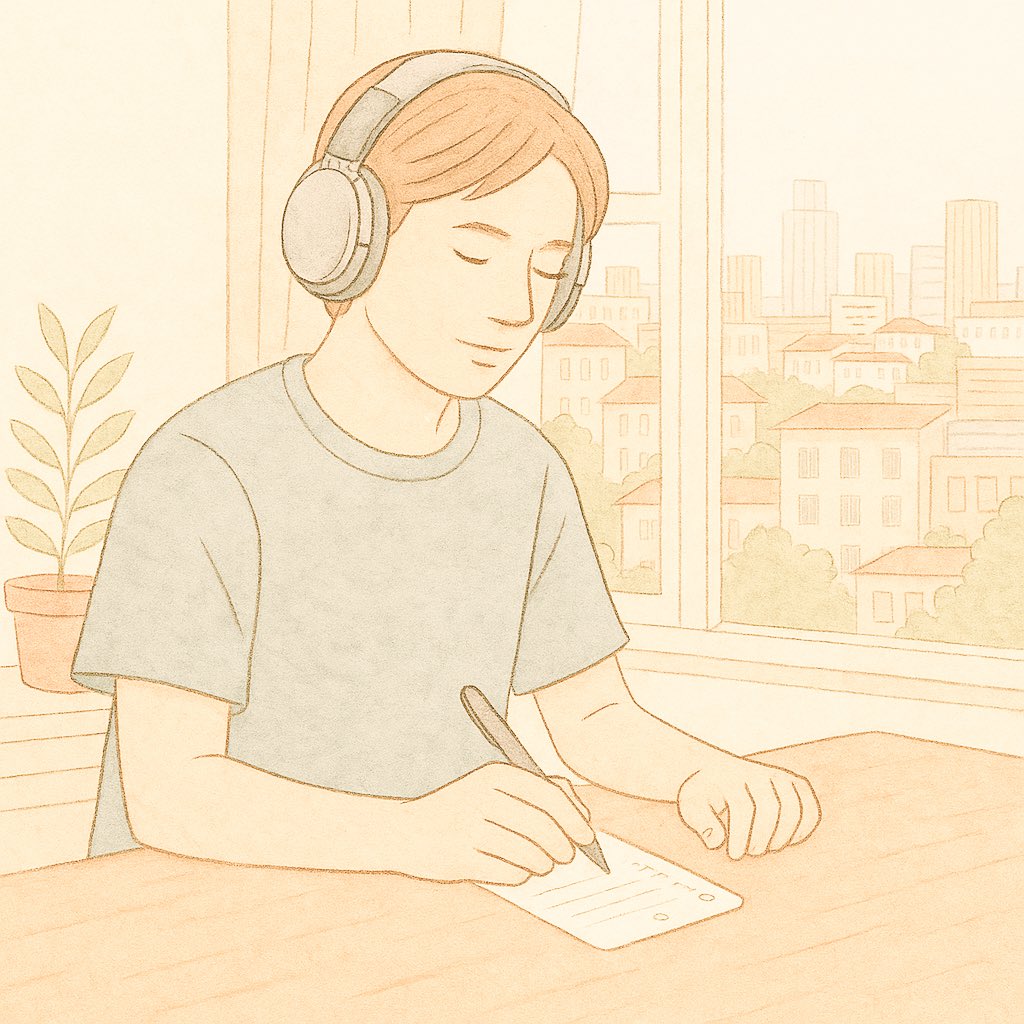 BionicLabsOrg's tweet image. "Lo-fi beats and a to-do list"
"I keep it simple. A fresh playlist and a handwritten list of 3 tasks for the day. Anything more, and I’m overwhelmed." – Josh, Melbourne
