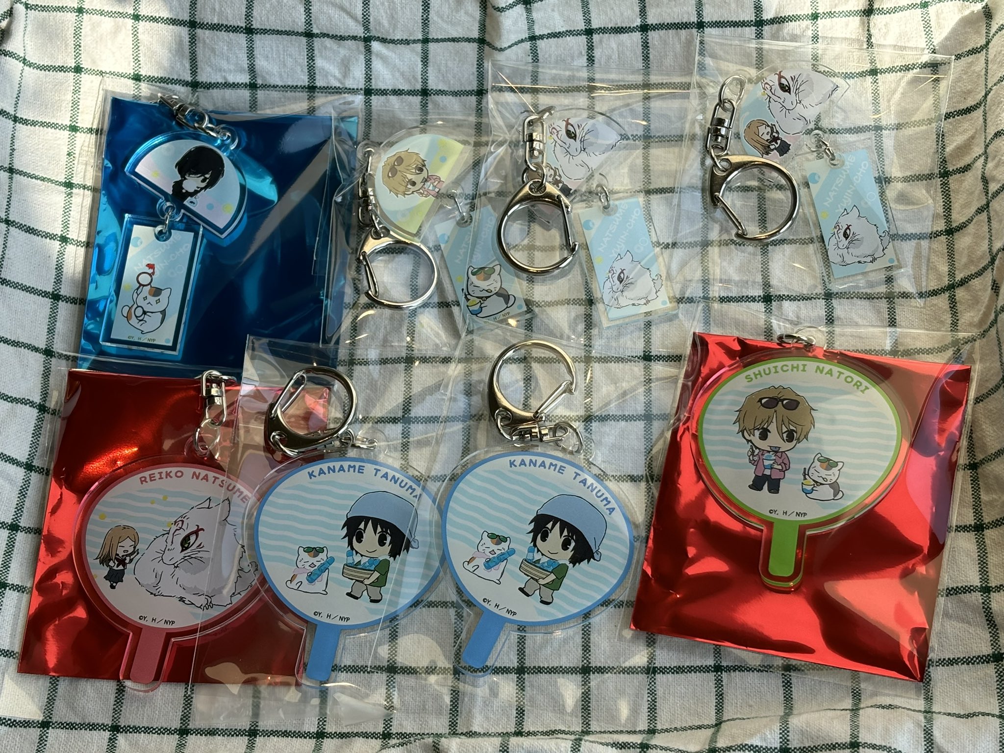 夏目友人帳 一番カフェ アクリルチャーム 的場 夏目友人帳 一番カフェ アクリルチャーム 夏目貴志 田沼要