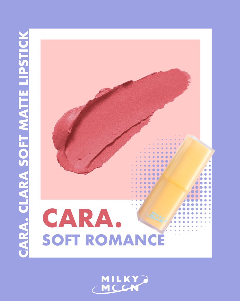 RizalAziz_'s tweet image. CODEname: CARA - Soft Romance 💕

PRODUCT: MilkyMoon Clara Soft Matte Lipstick. 

Illustration for @milkymoonCo 

#localproduct #milkymoon #illustration #procreate