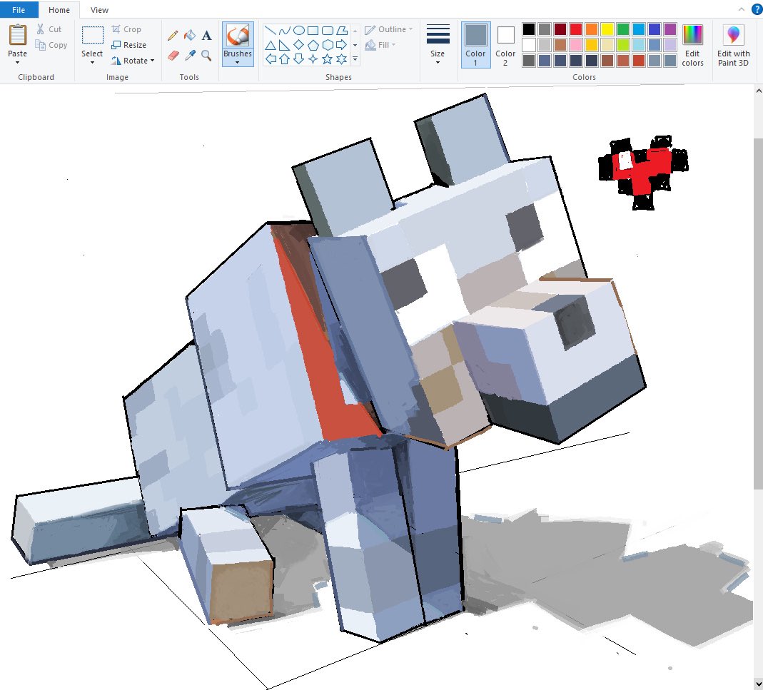 old Mspaint doodle