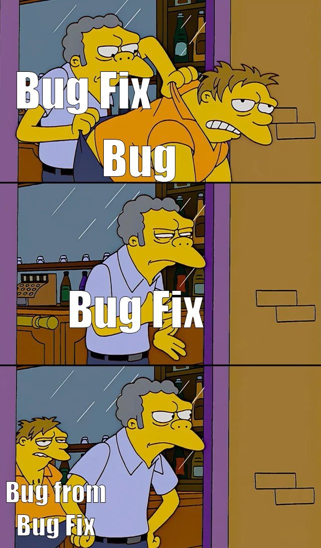 Fixing the bugs created from your latest bugfixes #CodingLife
