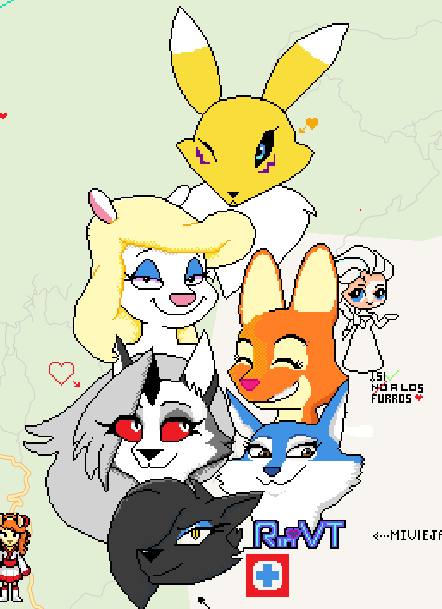 a la Elsa la puse en chibi porque no hay cancha, ya nomas falta colorear entre ellas pero no se que color