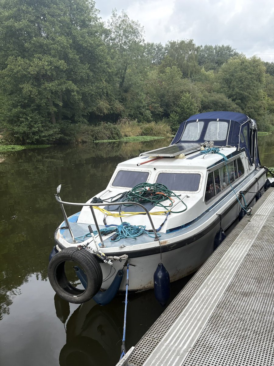 Calm Waters Time Out (@calmwaterstime) on Twitter photo Moving day for our first boat, to a secure location, until we manage to get it transported to #Scotland <a href="/forces_afloat/">Forces Veterans Afloat</a> <a href="/scottishcanals/">Scottish Canals</a> #bankholidayweekend Moving day for our first boat, to a secure location, until we manage to get it transported to #Scotland <a href="/forces_afloat/">Forces Veterans Afloat</a> <a href="/scottishcanals/">Scottish Canals</a> #bankholidayweekend
