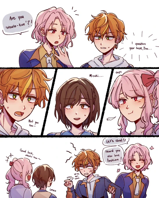 meeting the family !! #prsk_FA 