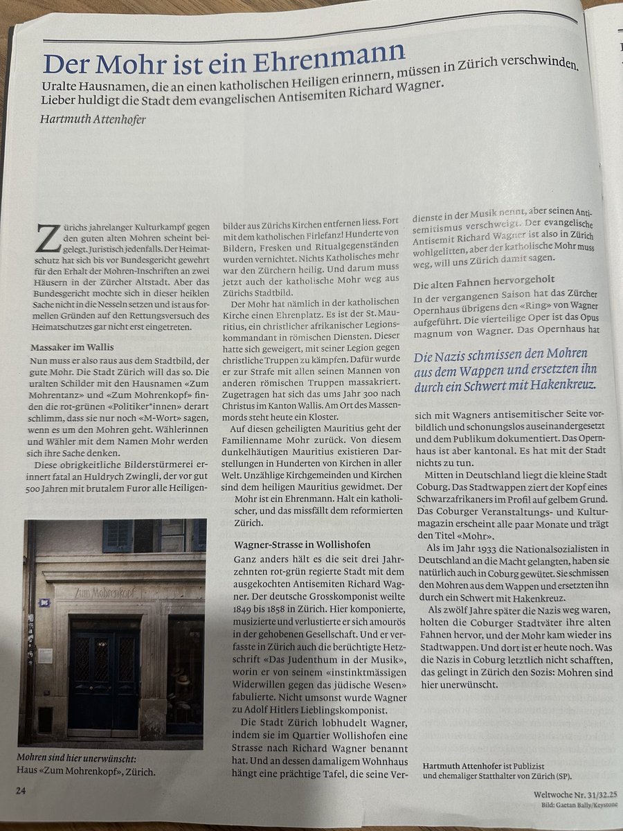 Gehirnathlet's tweet image. Der #Mohr ist ein Ehrenmann.